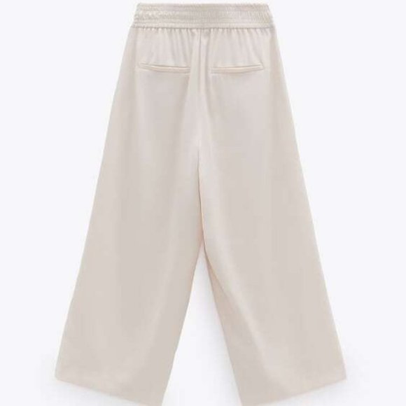 Zara Flowy Tied Pants - Picture 3 of 7
